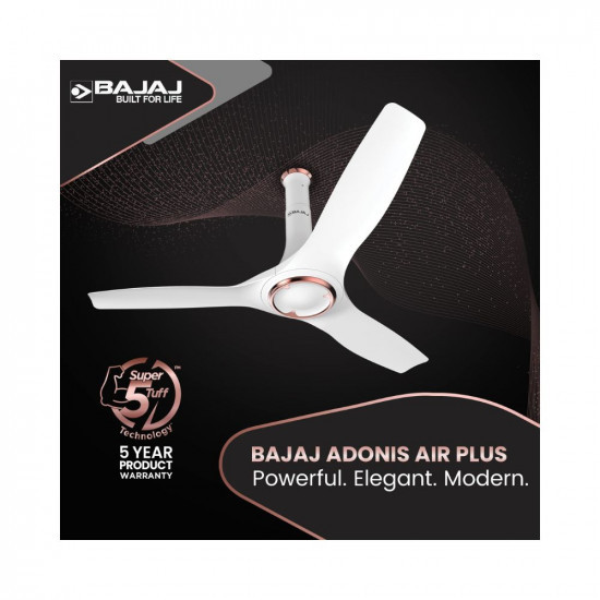 Bajaj Adonis Air Plus 1200Mm48 Ceiling Fans For HomeBee 1-Star Rated Energy Efficient Ceiling Fan