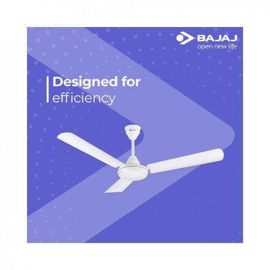 Bajaj Brezza 425 1200mm White Ceiling Fan