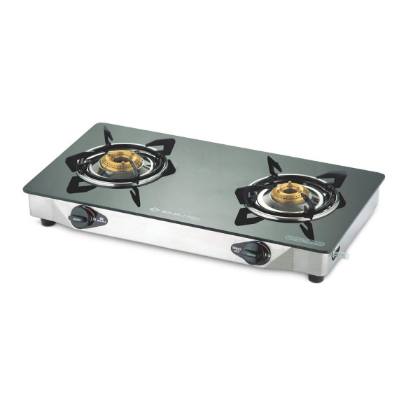 Image of Bajaj CGX 2 ECO Stainless Steel Cooktop (White, Black)