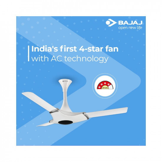 Bajaj Esperanza 1200mm Glossy White Ceiling Fan