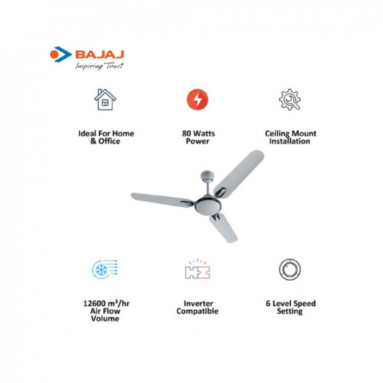 Bajaj Grace Neo BBD 1200 mm High speed Ceiling fan