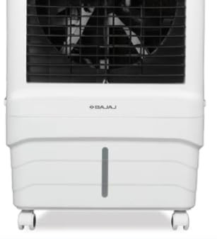 Bajaj Shield Series Elevate 65 Litre Personal Air Cooler for Home DuraTuff PRO Motor DuraMarine PRO Pump 1 Year Warranty Inverter Compatibility Anti-Bacterial Hexacool Master White