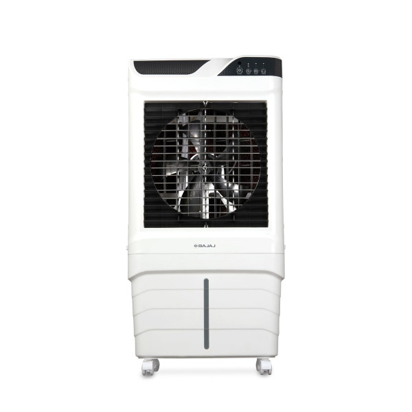 Image of Bajaj Shield Series Elevate 90 Digi Air Cooler | Duratuff Pro Motor &amp; Duramarine Pro Pump | 3-Yr Warranty | Anti-Bacterial Hexacool Master | 3-Speed Control | White