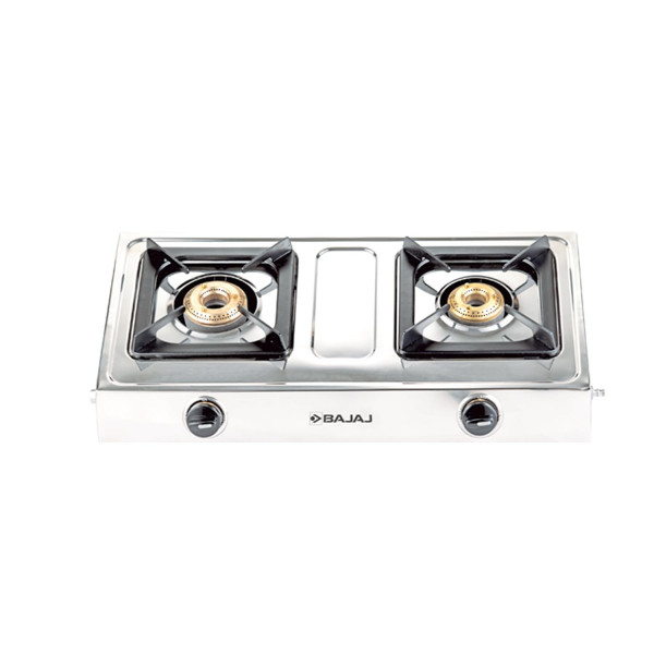 Image of Bajaj Ultra Ss 2B Open Gas Stove, Multicolored