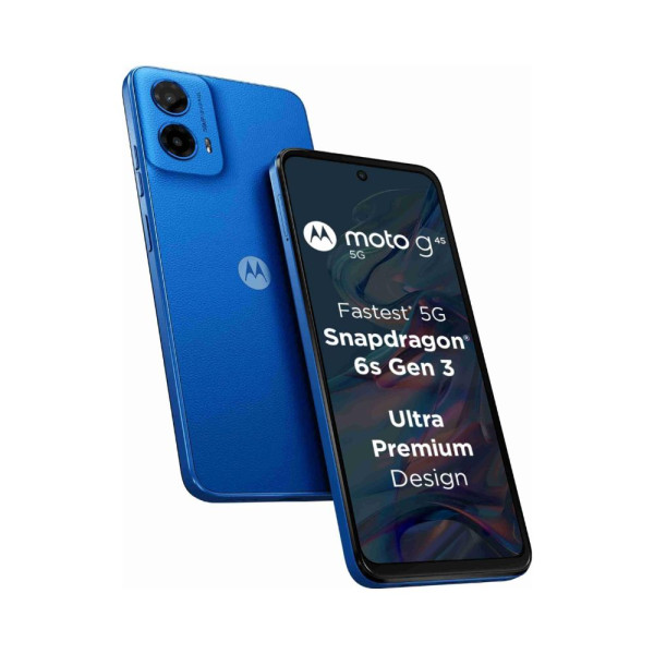 Image of Motorola G45 5G (Brilliant Blue, 8GB RAM, 128GB Storage)