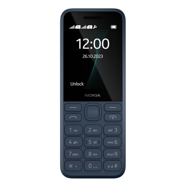 Image of Nokia 130 Music | Built-in Powerful Loud Speaker with Music Player and Wireless FM Radio | Dedicated Music Buttons | Big 2.4 Display | 1 Month Standby Battery Life | Blue