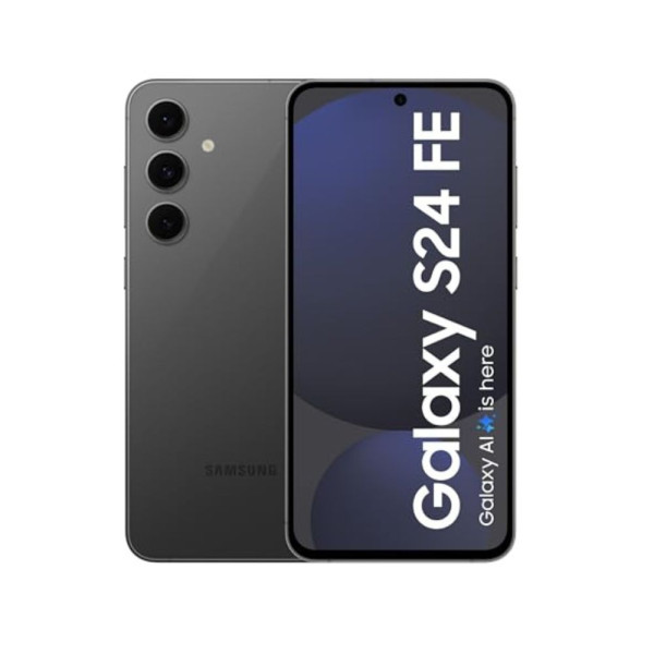 Image of Samsung Galaxy S24 FE 5G AI Smartphone (Graphite, 8GB RAM, 128GB Storage)