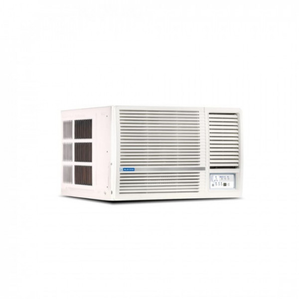 Image of Blue Star 1 Ton 3 Star Fixed Speed Window AC (Copper, Turbo Cool, Humidity Control, Fan Modes-Auto/High/Medium/Low, Hydrophilic Blue Fins, Dust Filters, Self-Diagnosis, 2023 Model, WFB312LN, White)