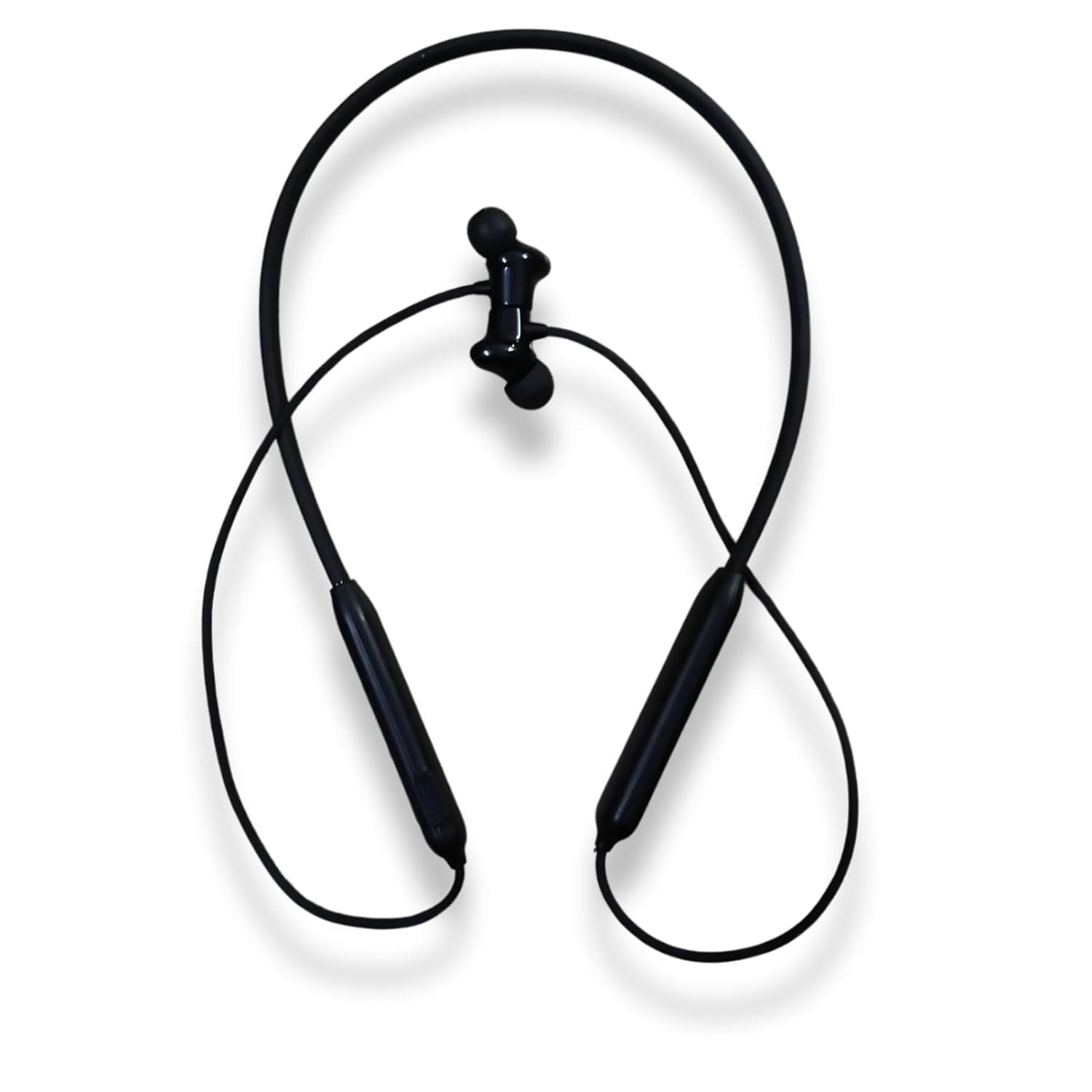 Bluetooth Wireless in Ear Earphones Compatible with OnePlus Bullets Z2 with Mic Bombastic Bass 10 Mins Charge - 20 Hrs Music 30 Hrs Battery LifeBlack-2