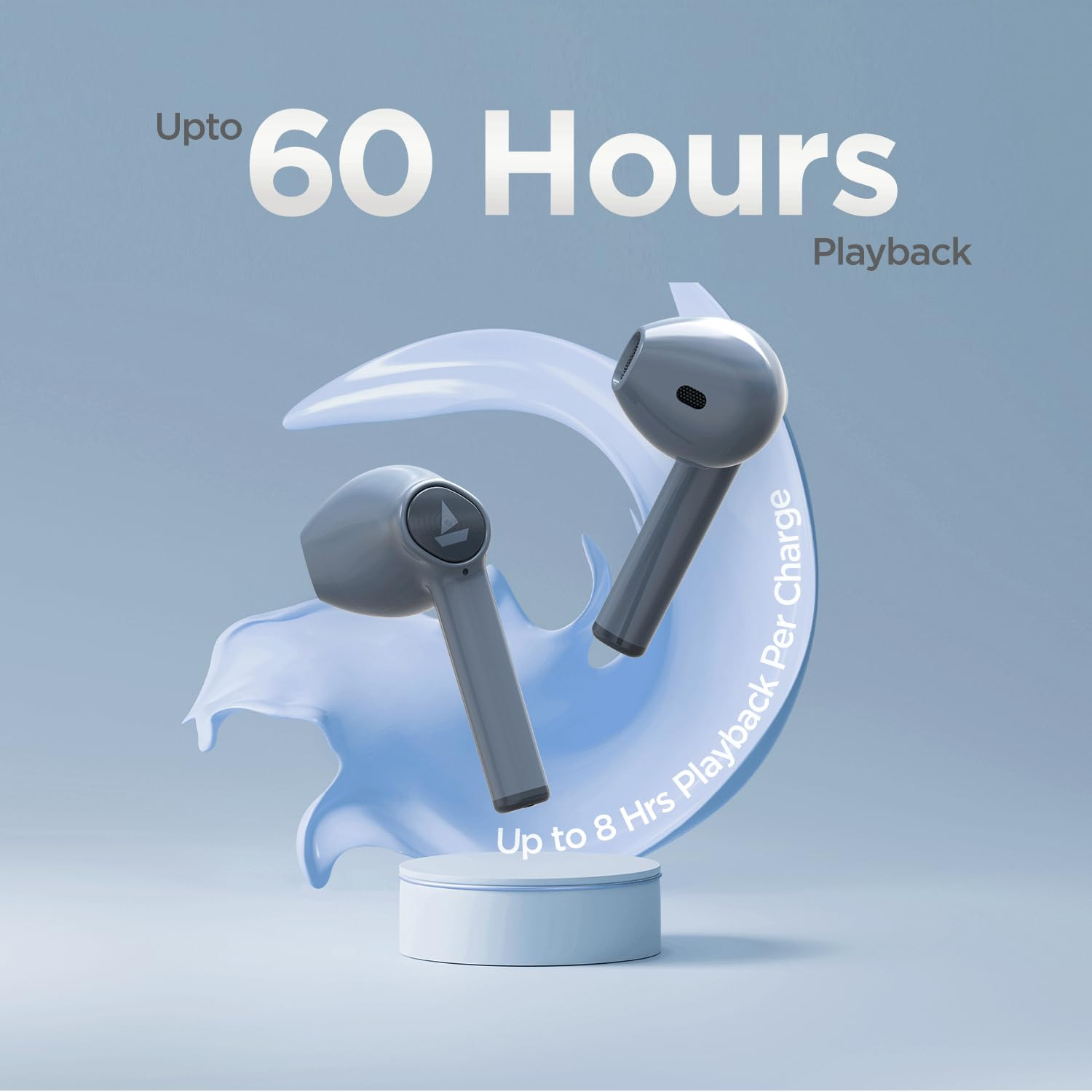 boAt Airdopes 131 Bluetooth Truly Wireless in Ear Earbuds with Mic Midnight Blue