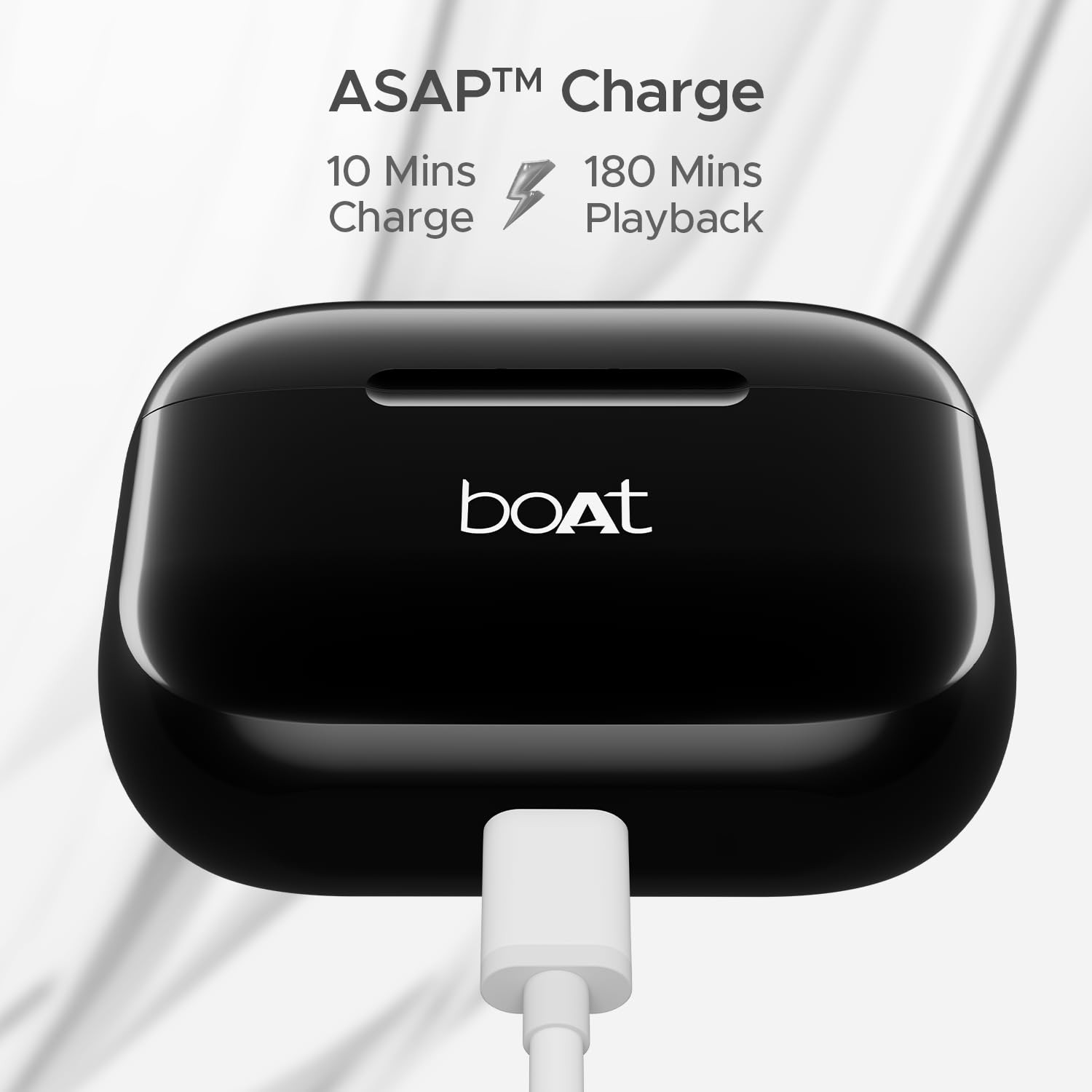 boAt Airdopes 163 in Ear Earbuds with 40 HRS Battery Fast Charge 13mm Drivers IPX5 Quick Touch Response Control Active Black