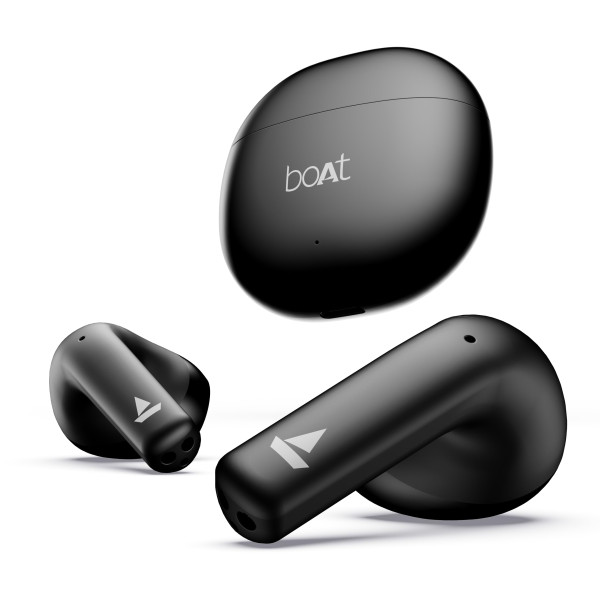 Image of boAt Airdopes Atom 81 Truly Wireless in Ear True Wireless Earbuds W/Upto 50H Playtime, Quad Mics Enx Tech, 13MM Drivers,Super Low Latency(50Ms), ASAP Charge, BT V5.3(Opal Black)