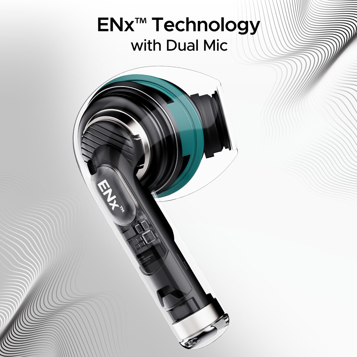 boAt Airdopes Joy 35Hrs Battery Fast Charge IWP Tech Low Latency 2Mic ENx Type-C Port v53 Bluetooth Earbuds TWS Ear Buds Wireless Earphones with micDark Cyan