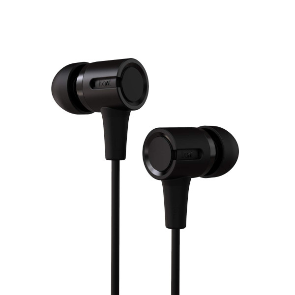 Image of boAt Bassheads 102 in Ear Wired Earphones with Mic(Charcoal Black)