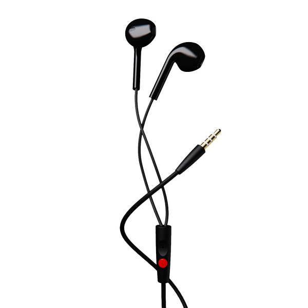 Image of boAt Bassheads 105 Wired in Ear Earphones with Mic (Black)
