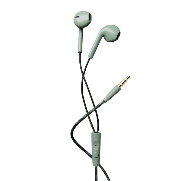 Image of boAt bassheads 105 Wired in Ear Earphones with Mic (Green)