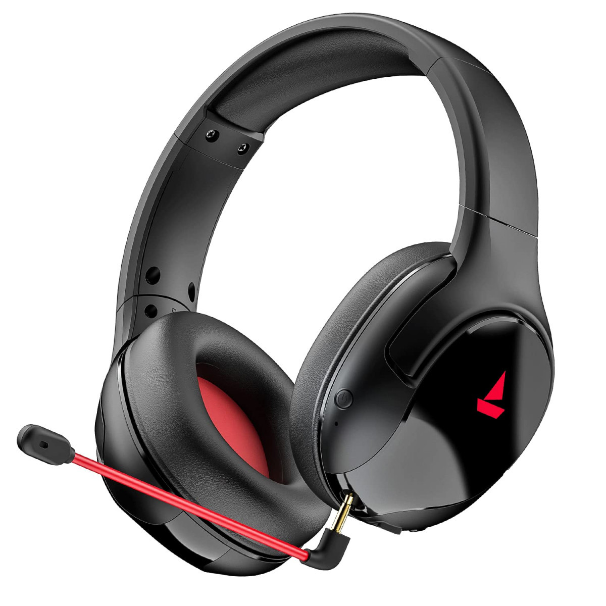 boAt Immortal Im 1300 Gaming Bluetooth Wireless Over Ear Headphones Black