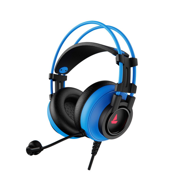 Image of boAt Immortal IM-200 7.1 Channel Wired Over Ear USB Gaming Headphone (Blue)