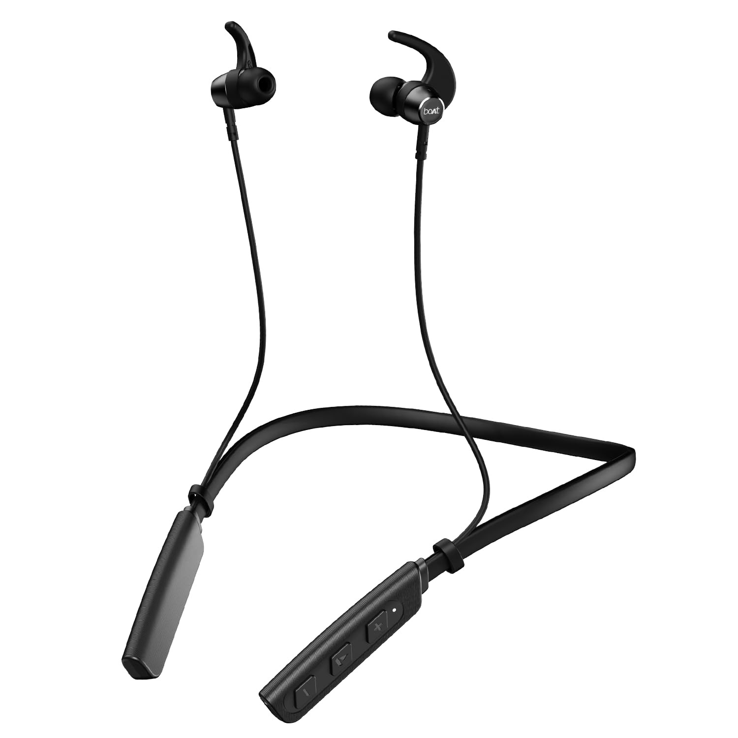 boAt Rockerz 235 Pro Wireless Bluetooth Neckband in Ear Earphone Upto 20 hrs of Playtime Beast Mode Low Latency IPX5 Water Sweat Resistance ENx Technology Bluetooth v52Active Black