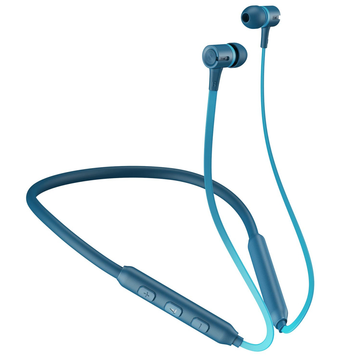 boAt Rockerz 245 pro Bluetooth in Ear Neckband with Beast ModeSuper Low Latency for Gaming ENx Tech for Clear Calls ASAP Charge 20HRS Playtime IPX4 Dual Pairing BT v53Blue Bliss