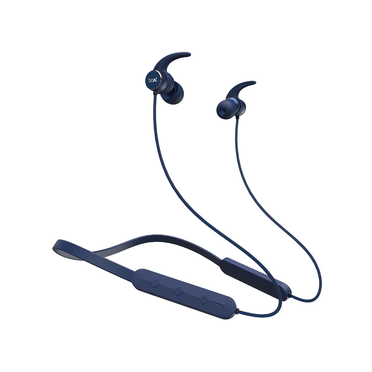 boAt Rockerz 255 Pro in Ear Bluetooth Neckband with Upto 10 Hours Playback ASAP Charge IPX5 Signature Sound Integrated ControlsNavy Blue