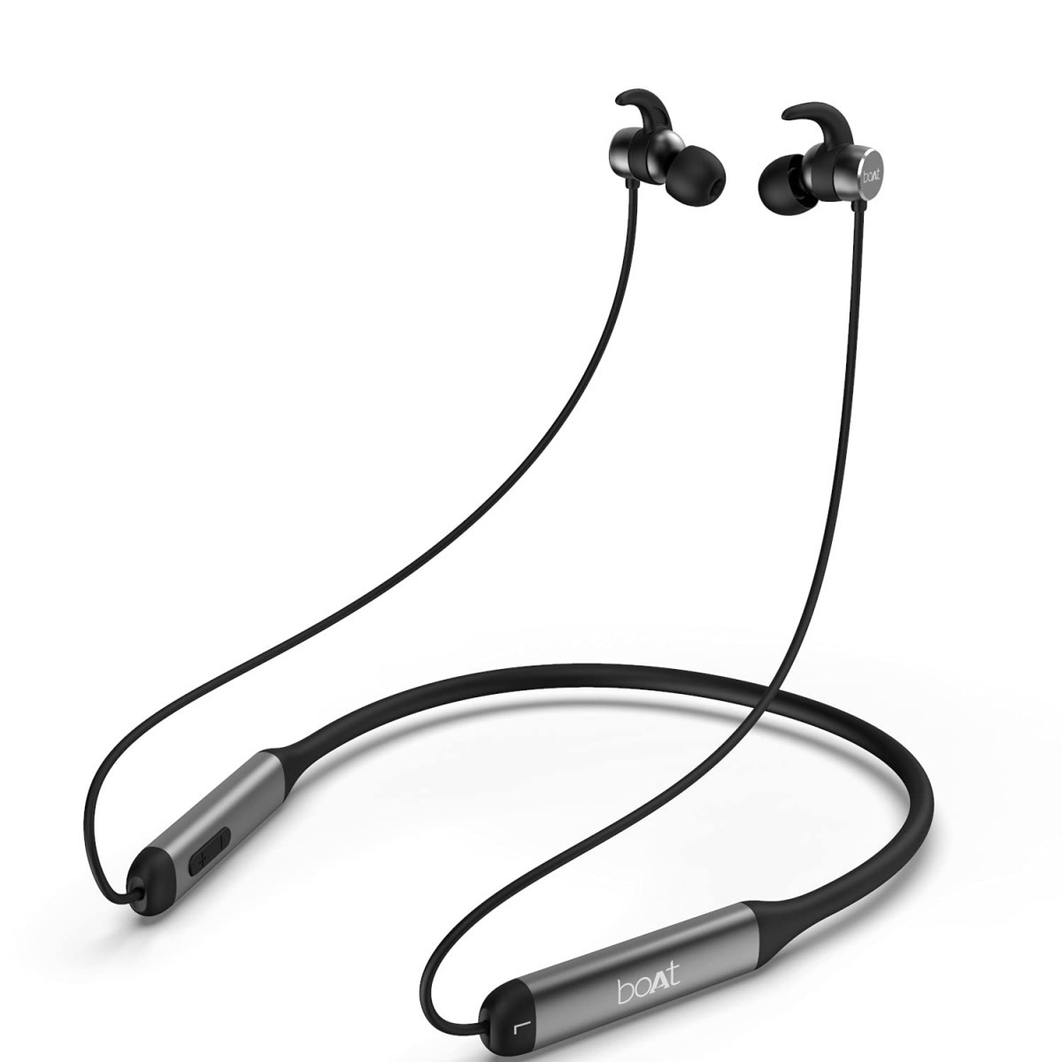 boAt Rockerz 330 in-Ear Bluetooth Neckband with Upto 30 Hours Playtime ASAP Charge Signature Sound Dual Pairing IPX5 with Mic Active Black