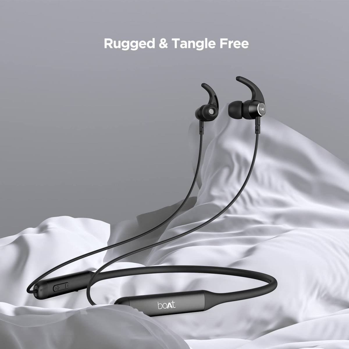 boAt Rockerz 330 in-Ear Bluetooth Neckband with Upto 30 Hours Playtime ASAP Charge Signature Sound Dual Pairing IPX5 with Mic Active Black