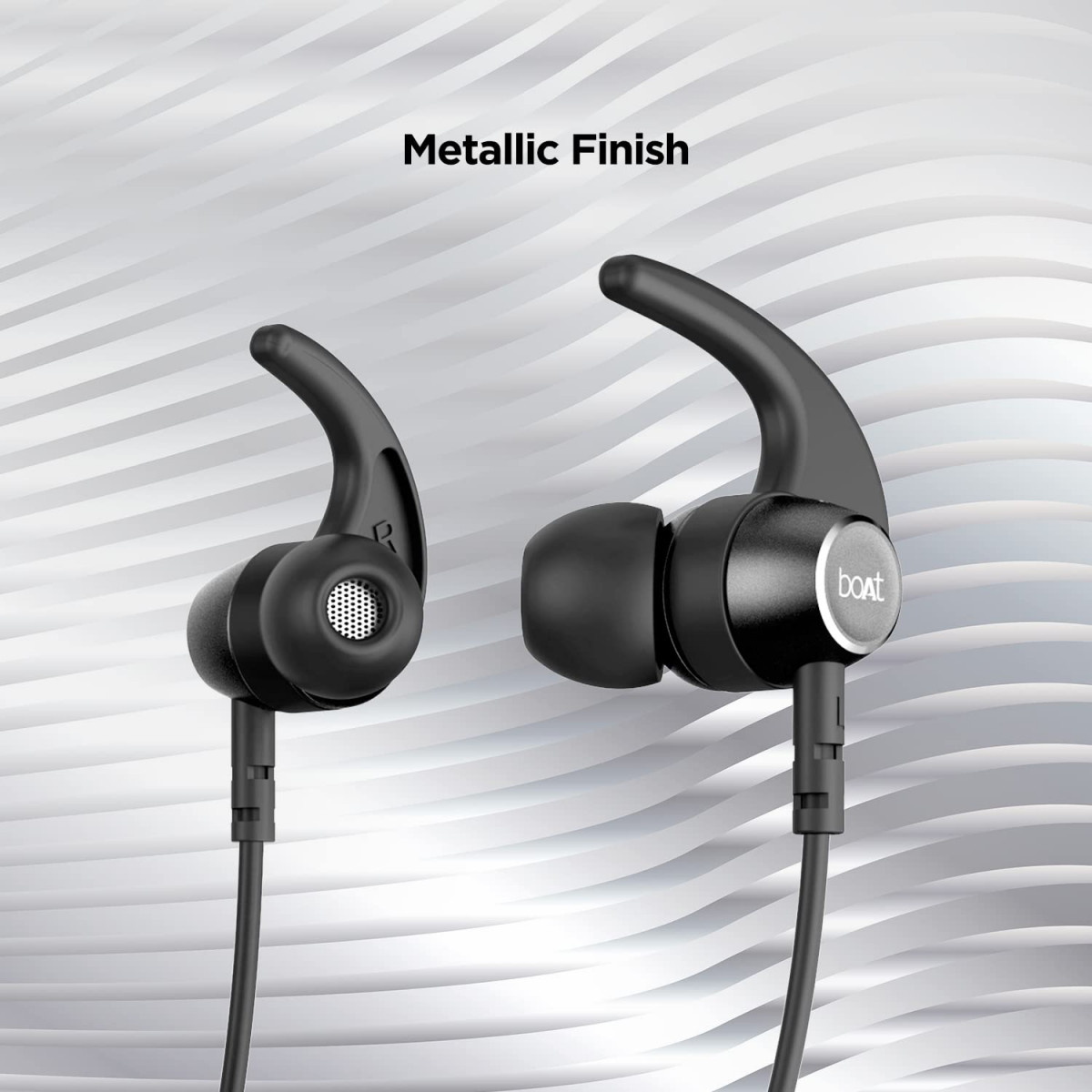 boAt Rockerz 330 in-Ear Bluetooth Neckband with Upto 30 Hours Playtime ASAP Charge Signature Sound Dual Pairing IPX5 with Mic Active Black