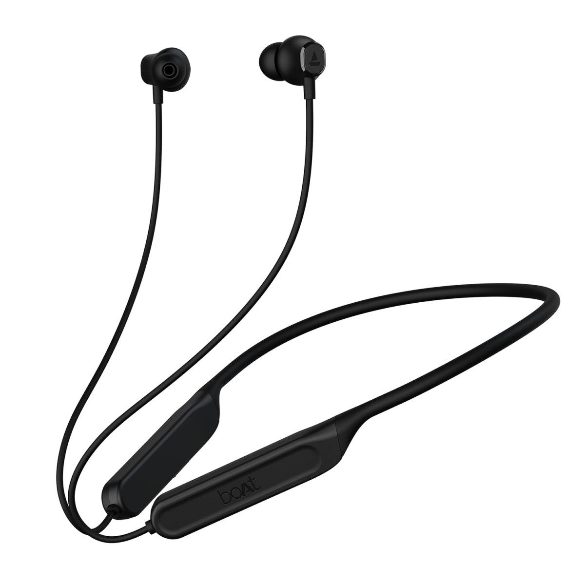 boAt Rockerz 378 Bluetooth Neckband with Spatial Bionic Sound Tuned by THX Beast Mode ASAP Charge Signature Sound 25 Hours Playtime BT v51Active Black