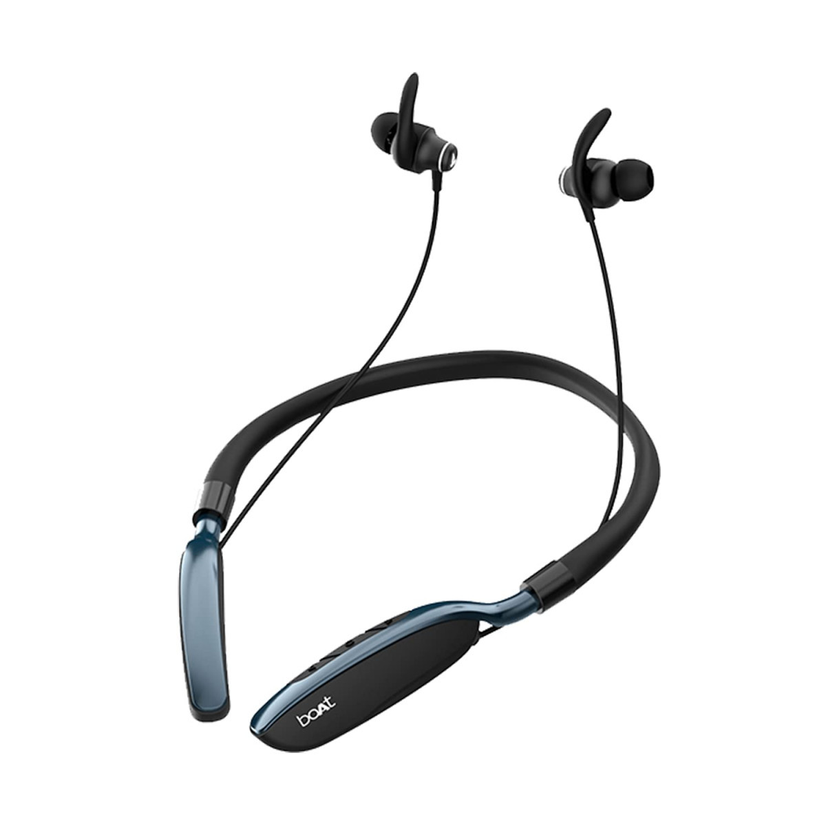 boAt Rockerz 385V2 Bluetooth in Ear Neckband with Qualcomm Aptx CVC Upto 40 Hours Battery ASAP Charge Ipx6 Rating and Dual PairingActive Black