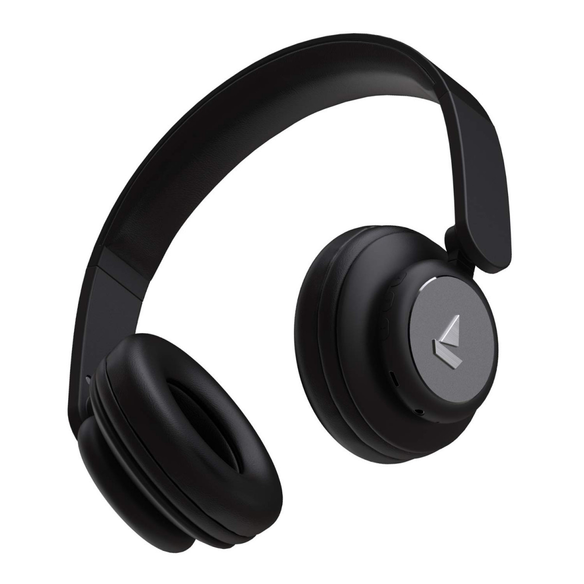boAt Rockerz 450R On-Ear Headphones with 15 Hours Battery Black