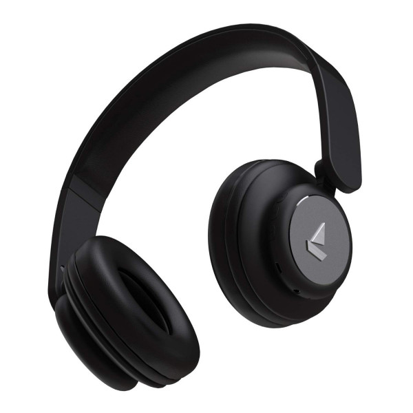 Image of boAt Rockerz 450R On-Ear Headphones with 15 Hours Battery (Black)
