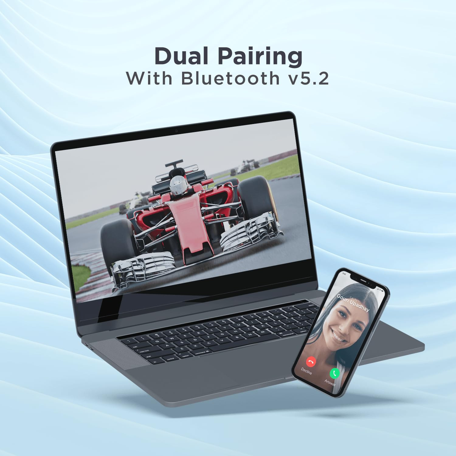 boAt Rockerz 460 Wireless Over Ear Headphones wUp to 30hrs Playtime 40mm Drivers Beast Mode ENx Dual Pairing BT v52 Instant Voice Assistant Adaptive FitActive Black