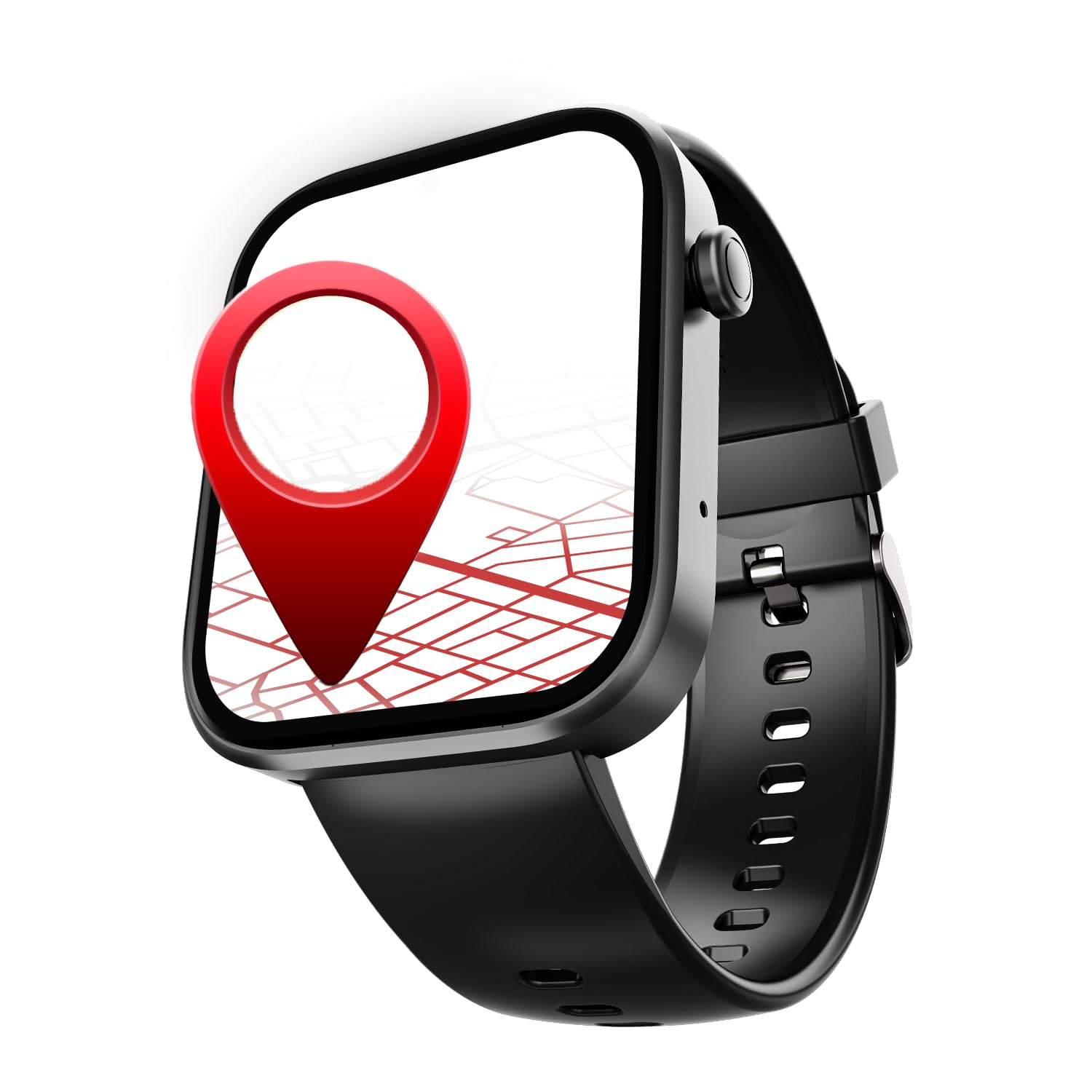 boAt Storm Call 3 wTurn-by-Turn Navigation 183 46 cm HD Display Bluetooth Calling Crest OS QR Tray Watch Face Studio Coins Emergency SOS Smart Watch for Men WomenActive Black