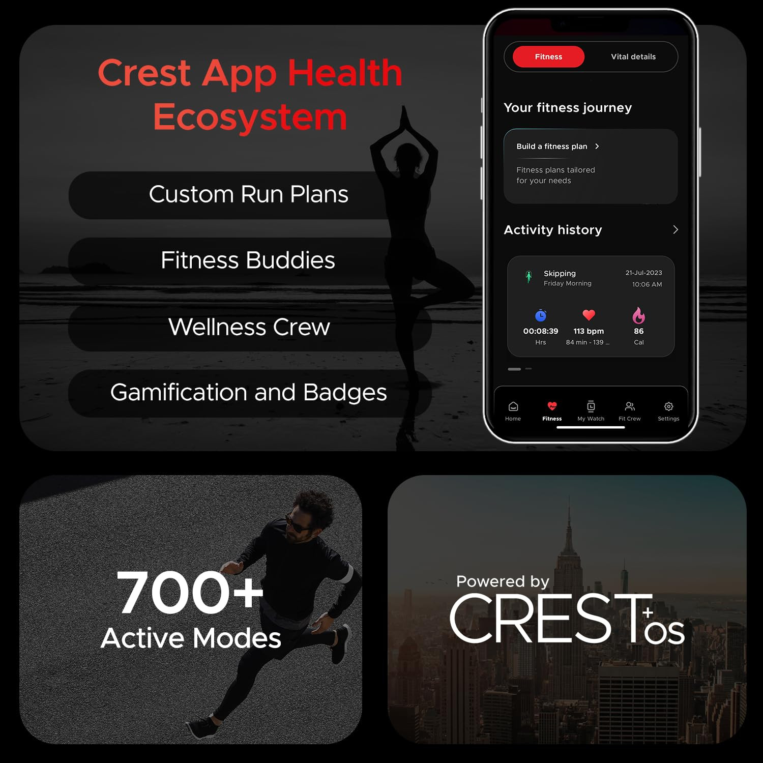 boAt Storm Call 3 wTurn-by-Turn Navigation 183 46 cm HD Display Bluetooth Calling Crest OS QR Tray Watch Face Studio Coins Emergency SOS Smart Watch for Men WomenBlack Metal