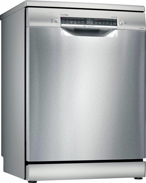 Image of Bosch 14 Place Settings free-standing Dishwasher (SMS6HVI01I, Fingerprint free steel)