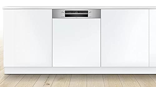 Bosch Serie 4 semi-integrated In Built dishwasher 60 cm Stainless steel SMI4IVS00I