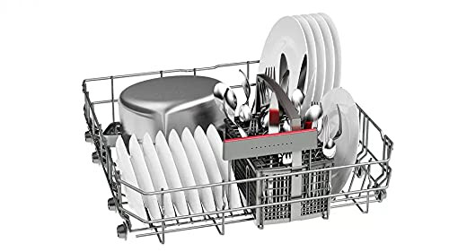 Bosch Serie 4 semi-integrated In Built dishwasher 60 cm Stainless steel SMI4IVS00I