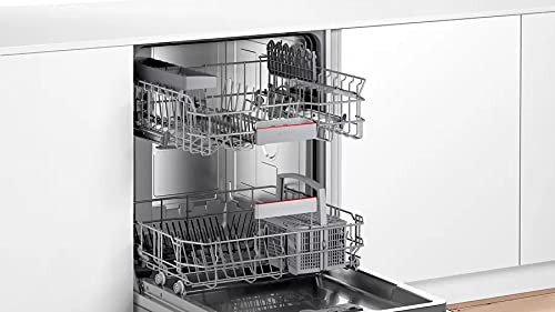 Bosch Serie 4 semi-integrated In Built dishwasher 60 cm Stainless steel SMI4IVS00I