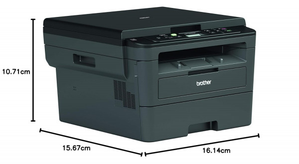 Image of Brother DCP-L2531DW Multi-Function Monochrome Laser Printer with Auto-Duplex Printing &amp; Wi-Fi