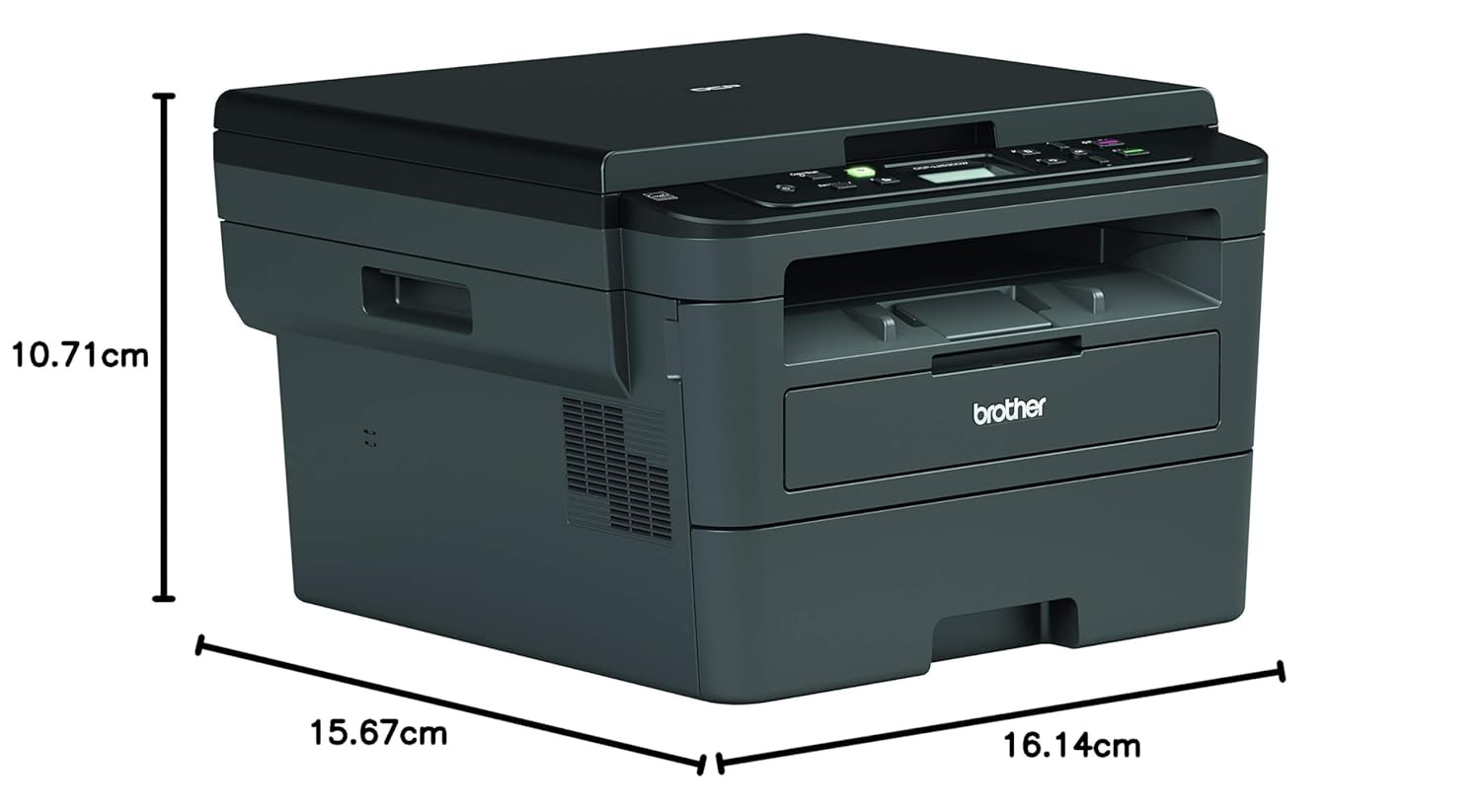 Brother DCP-L2531DW Multi-Function Monochrome Laser Printer with Auto-Duplex Printing Wi-Fi