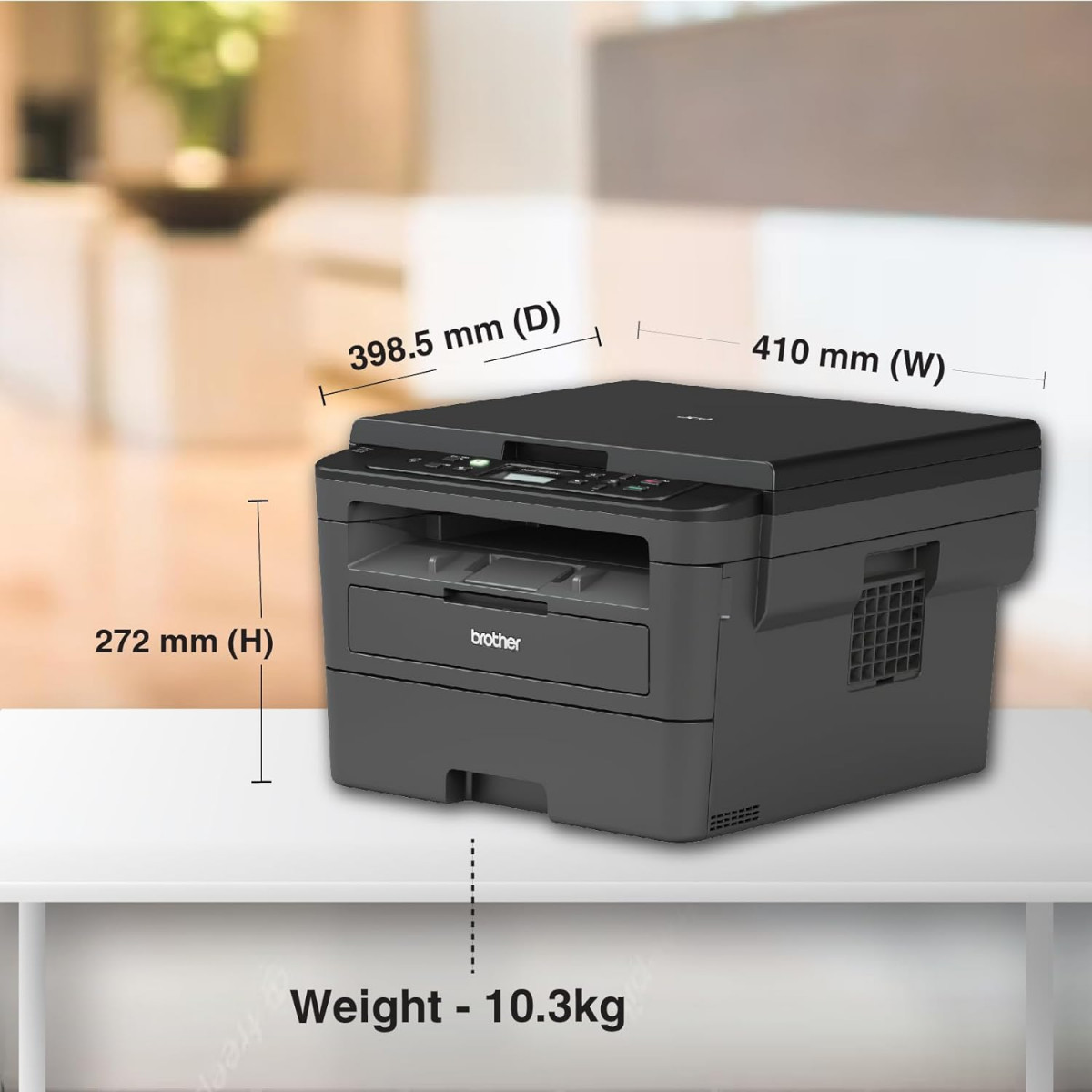 Brother DCP-L2531DW Multi-Function Monochrome Laser Printer with Auto-Duplex Printing Wi-Fi