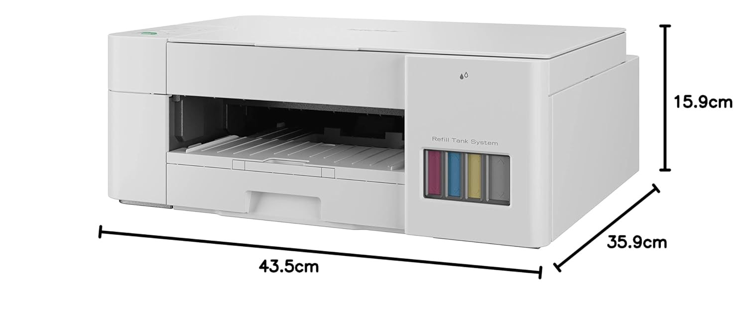 Brother DCP-T226 - Color Ink Tank Multifunction Print Scan Copy All in One Printer for Home