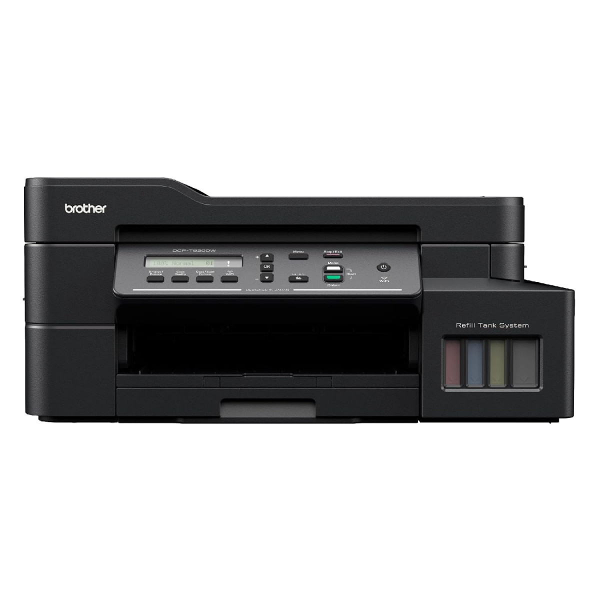 Brother DCP-T820DW - Wi-Fi Auto Duplex Color Ink Tank Multifunction Print Scan Copy