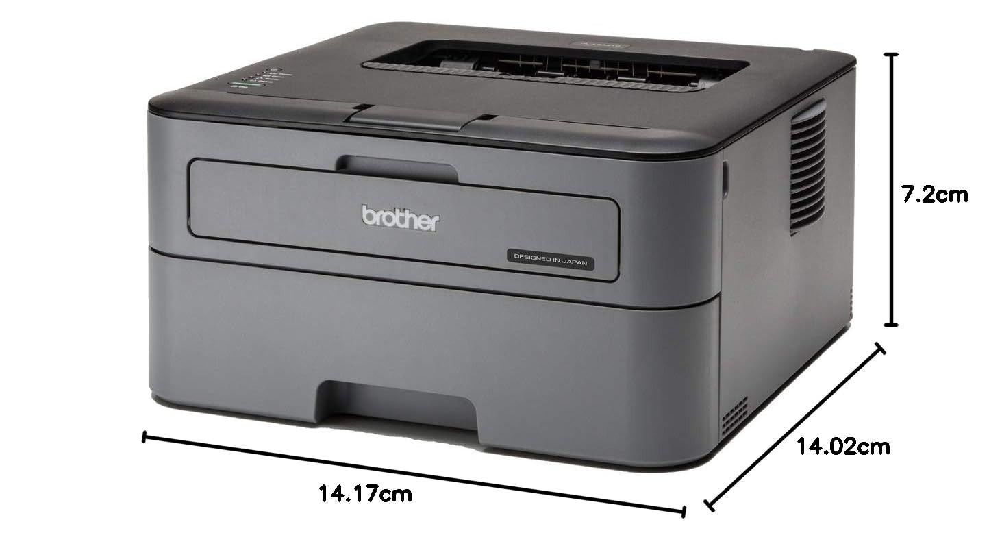 Brother HL-L2321D Single-Function Monochrome Laser Printer with Auto Duplex Printing
