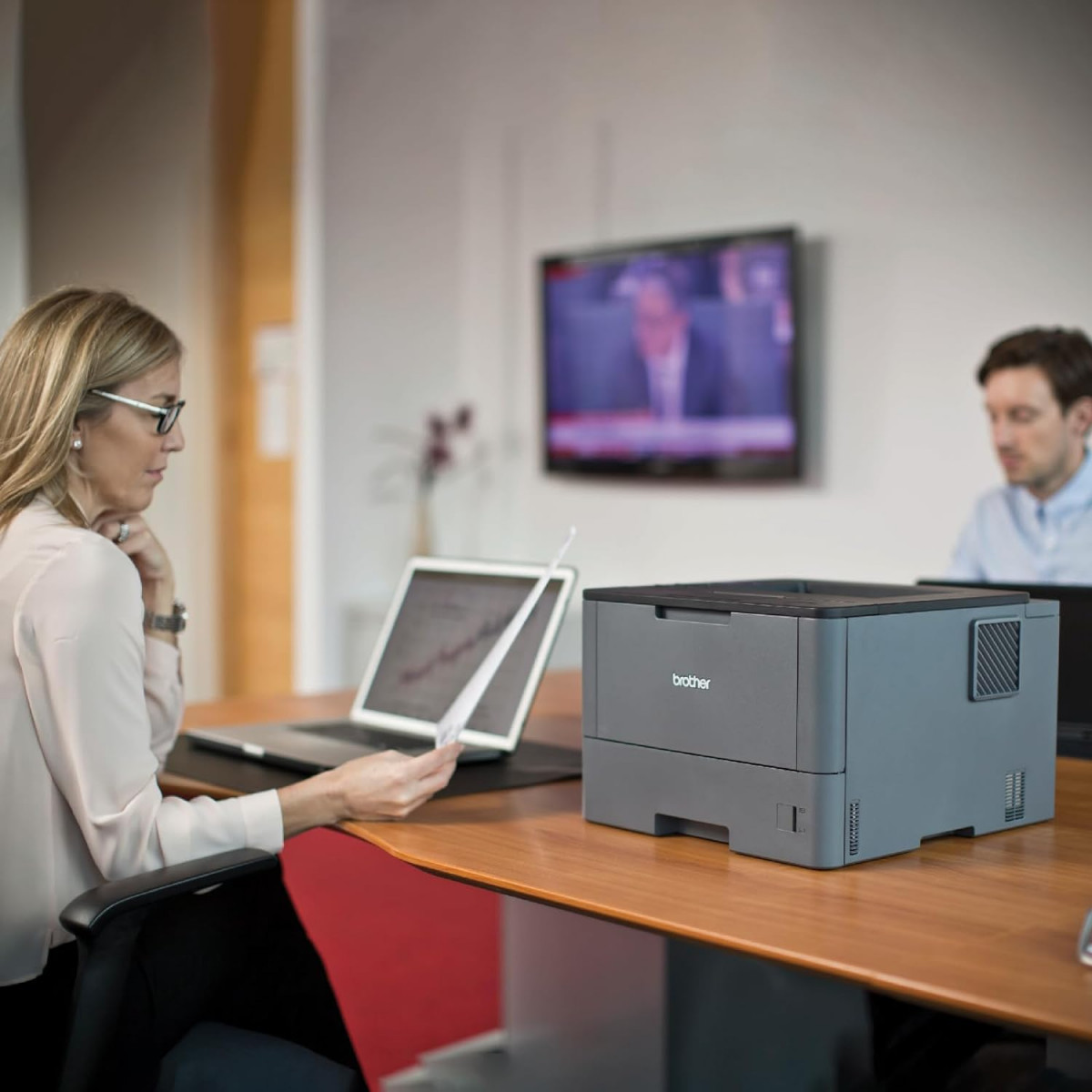 Brother HL-L6200DW Business Laser Printer with Wi-Fi Network Auto Duplex Printing Black