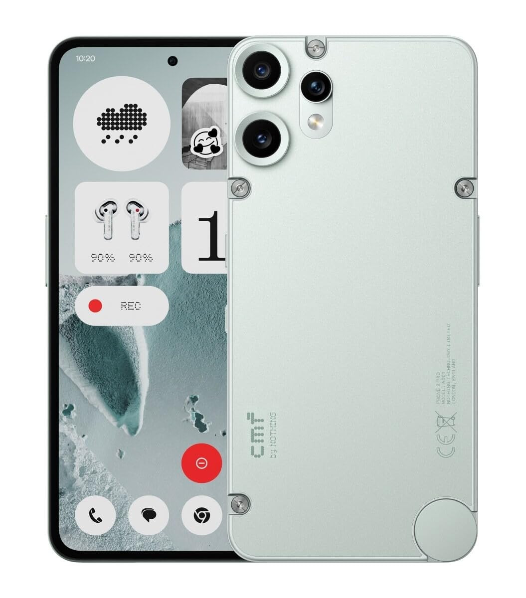CMF Phone 2 Pro 5G Light Green 8GB RAM 128GB Storage Dimensity 7300 Pro Processor 5000mAh Battery 33W Fast Charging 2TB Expandable 50MP50MP8MP Camera 16MP Selfie 677 AMOLED Display