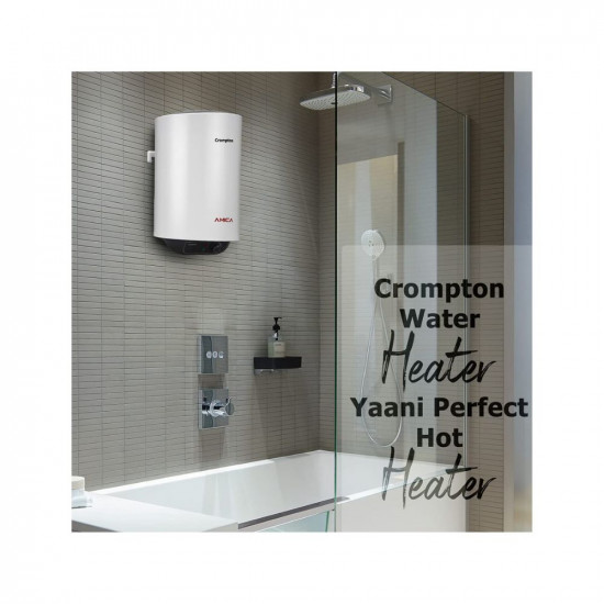 Crompton Amica 15-L 5 Star Rated Storage Water Heater Geyser White