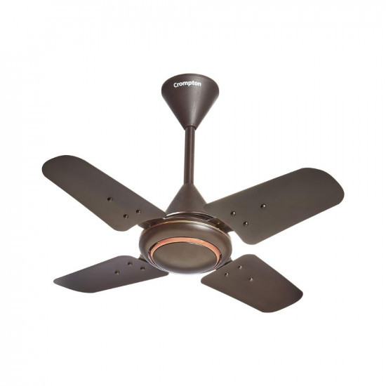 Crompton Ariyabriz 600 mm 24 inch High Speed 4-Blade Anti Rust Small Ceiling Fan