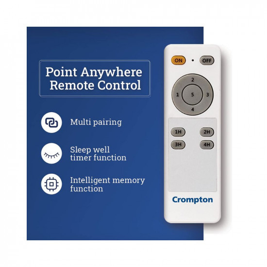 Crompton Energion Stylus 1200 mm 48 inch High Speed Energy Efficient Designer BLDC Ceiling Fan